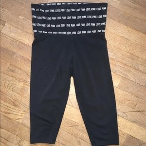 Capri VS PINK yoga leggings